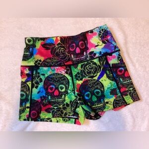 Constantly Varied Gear CVG 2.5” Tie Dye Skulls Shorts